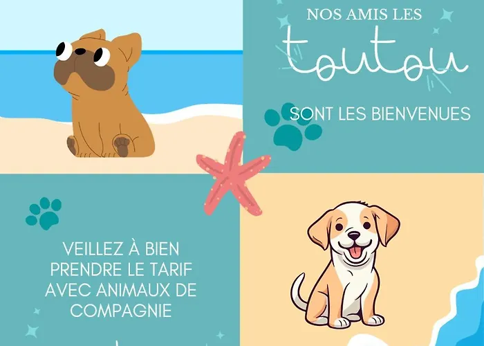 아파트 T2 Cozy Face Dunes Et Ocean - Thalasso Et Golf 생장드몽